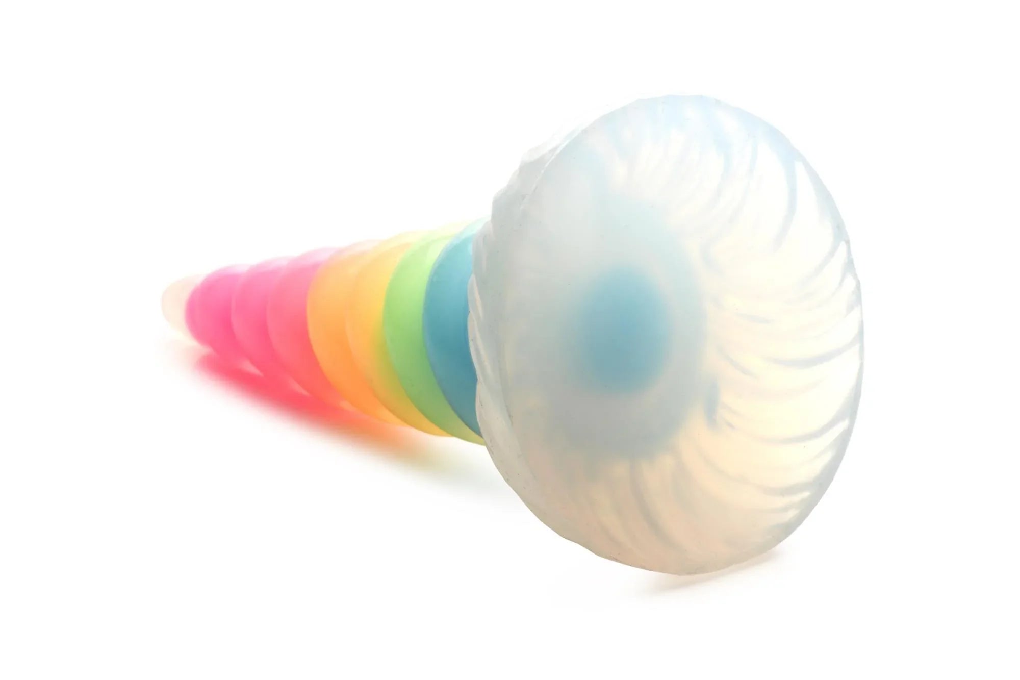 Creature Cocks Uni-Glow Glow-in-the-Dark Silicone Dildo - Buy At Luxury Toy X - Free 3-Day Shipping
