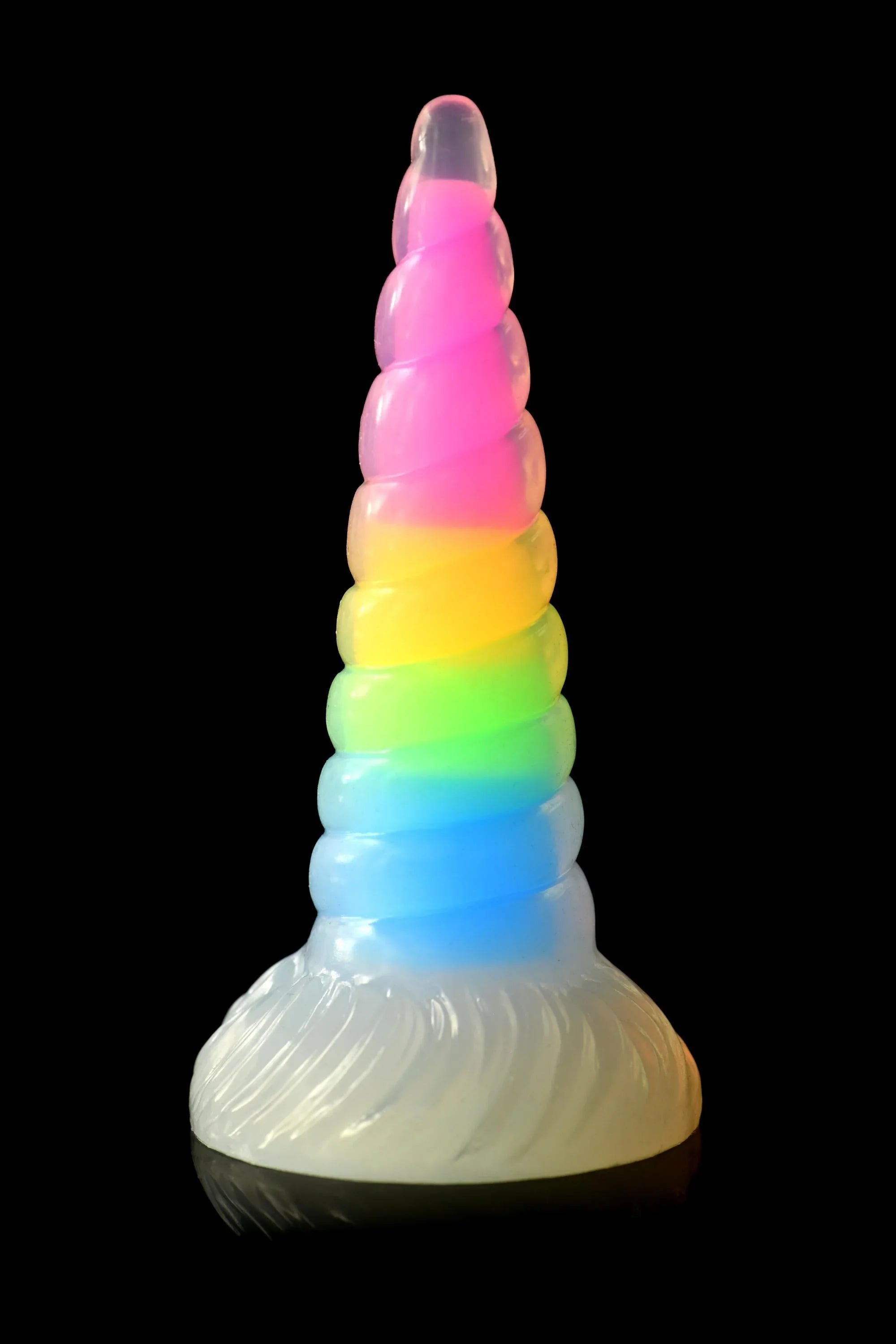 Creature Cocks Uni-Glow Glow-in-the-Dark Silicone Dildo - Buy At Luxury Toy X - Free 3-Day Shipping