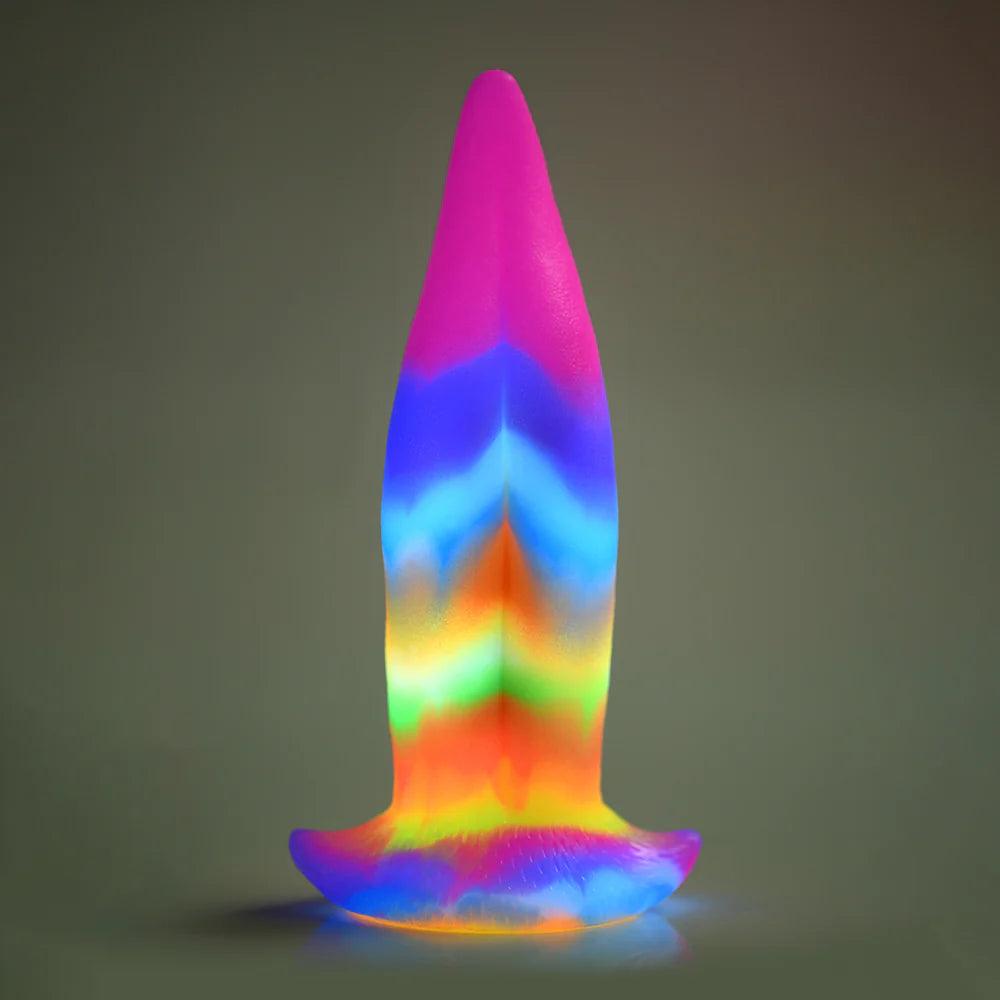 Creature Cocks Unicorn Kiss Glow in the Dark Silicone Dildo - Buy At Luxury Toy X - Free 3-Day Shipping