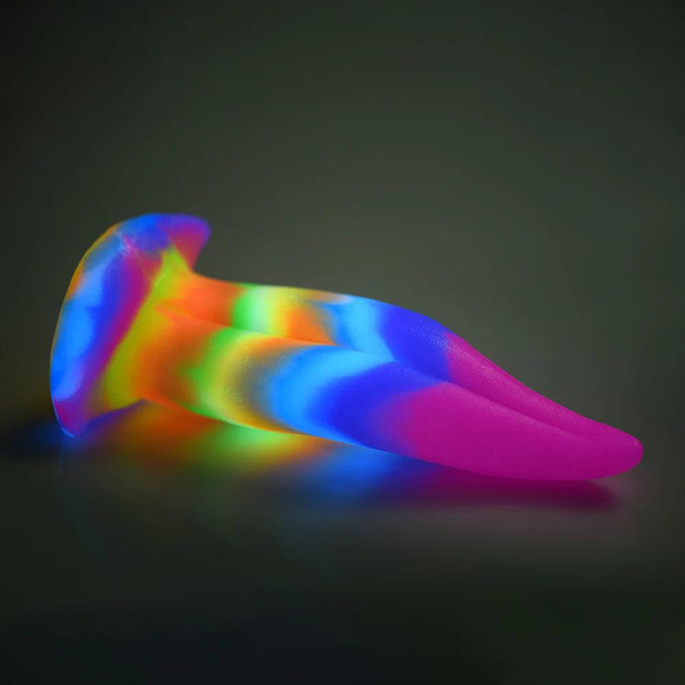 Creature Cocks Unicorn Kiss Glow in the Dark Silicone Dildo - Buy At Luxury Toy X - Free 3-Day Shipping