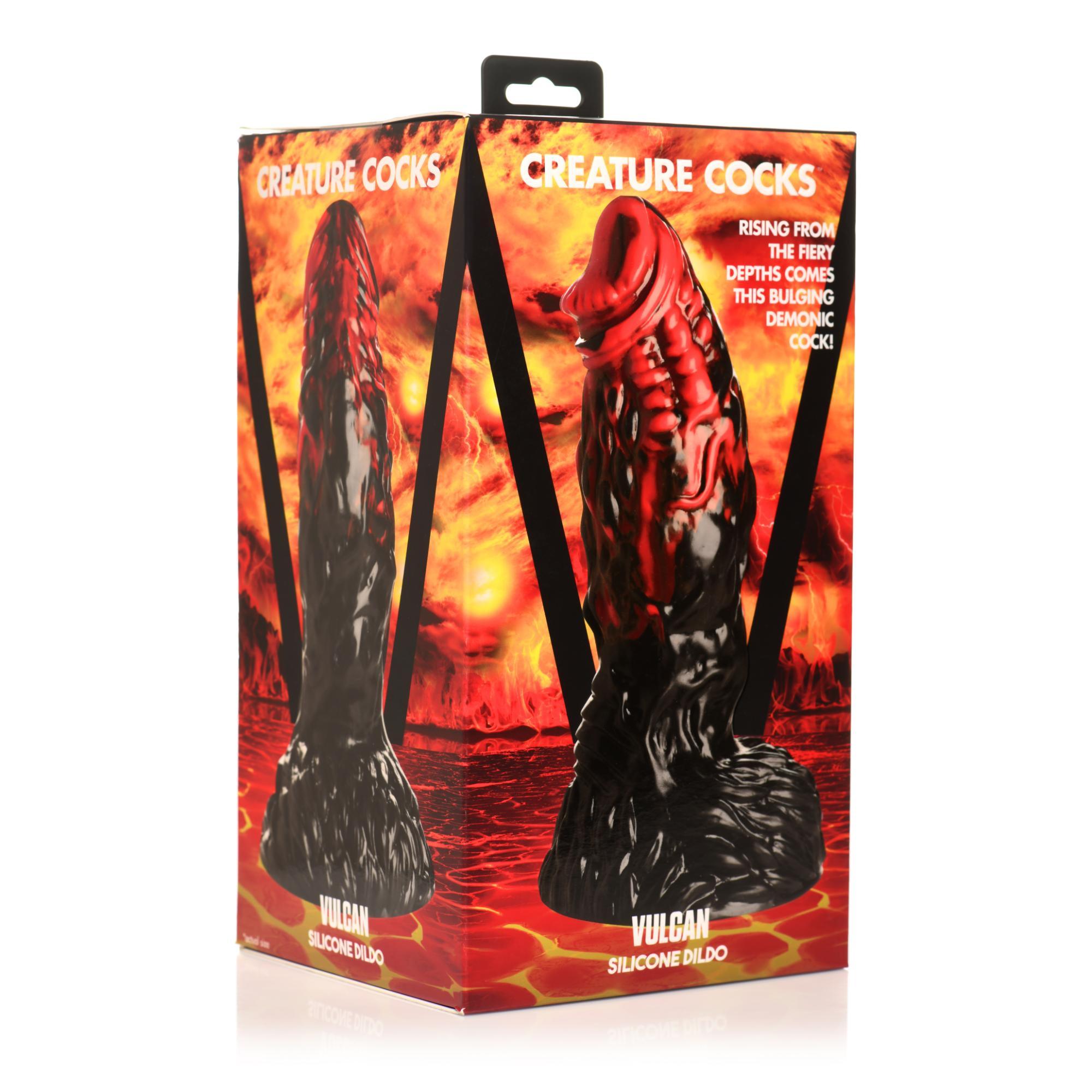 Creature Cocks Vulcan Silicone Dildo - Buy At Luxury Toy X - Free 3-Day Shipping