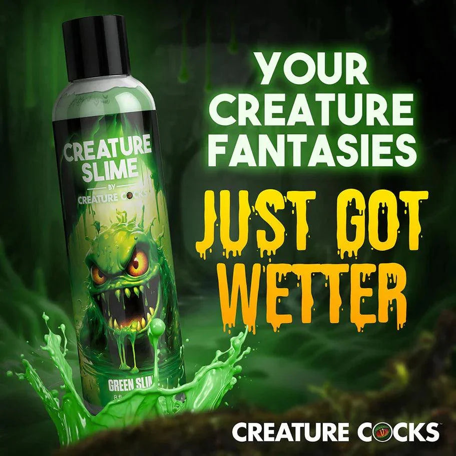 Creature Slime Green Water-Based Lubricant - Buy At Luxury Toy X - Free 3-Day Shipping