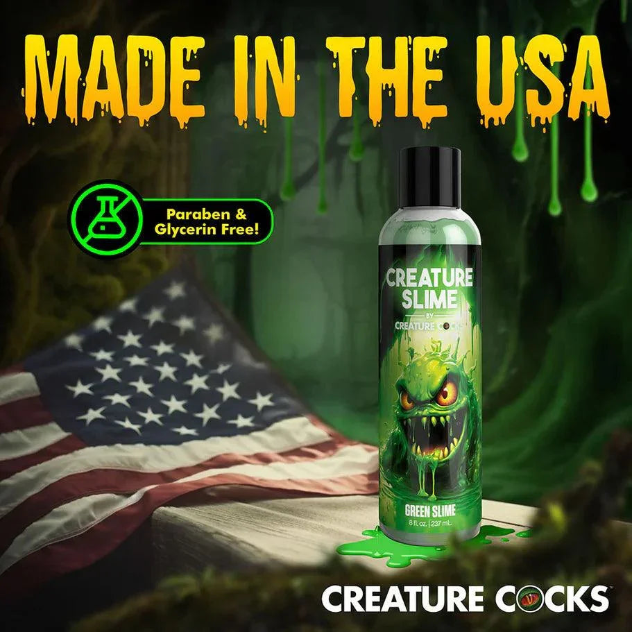 Creature Slime Green Water-Based Lubricant - Buy At Luxury Toy X - Free 3-Day Shipping