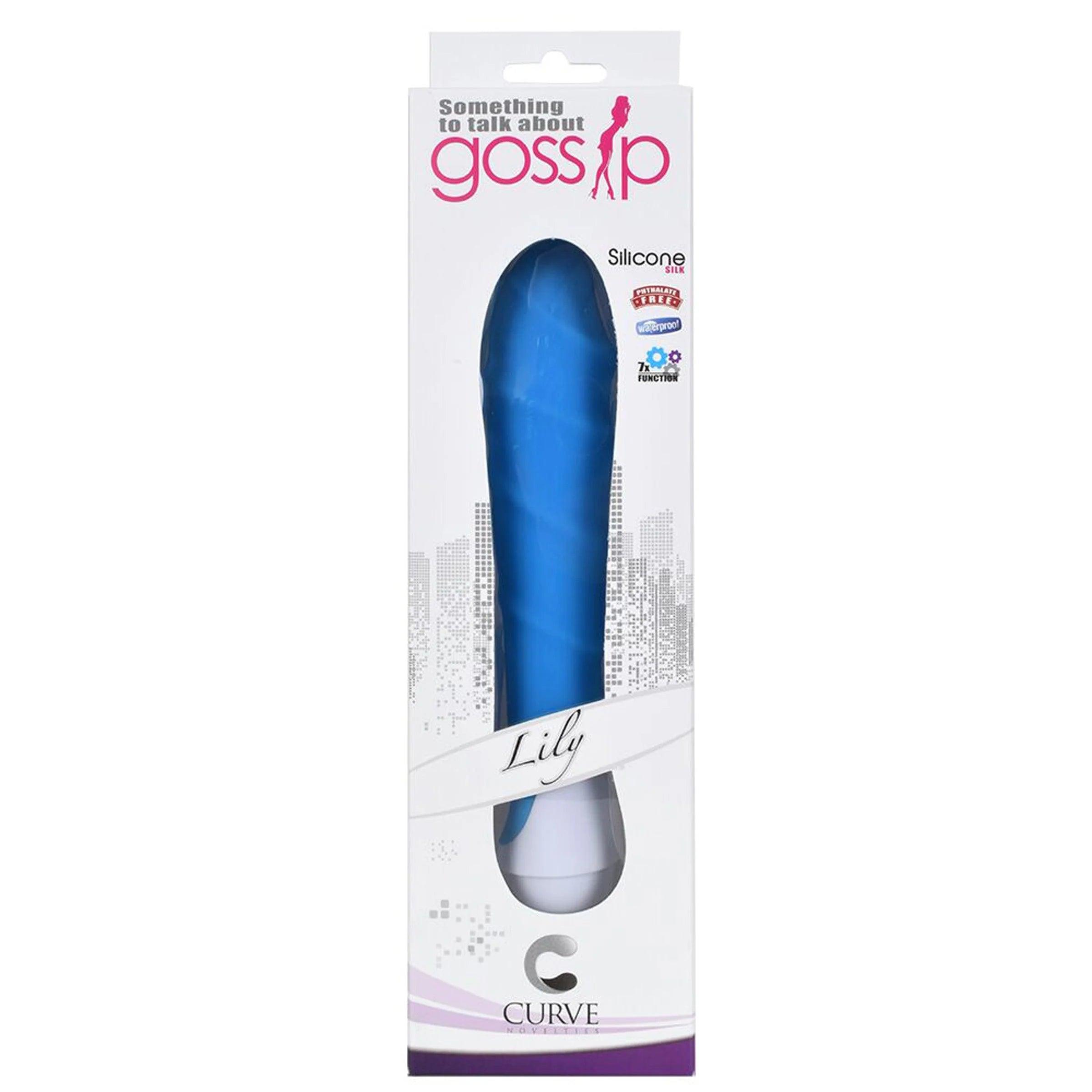 Curve Toys Gossip Lily Waterproof Silicone G-Spot Vibrator - Buy At Luxury Toy X - Free 3-Day Shipping