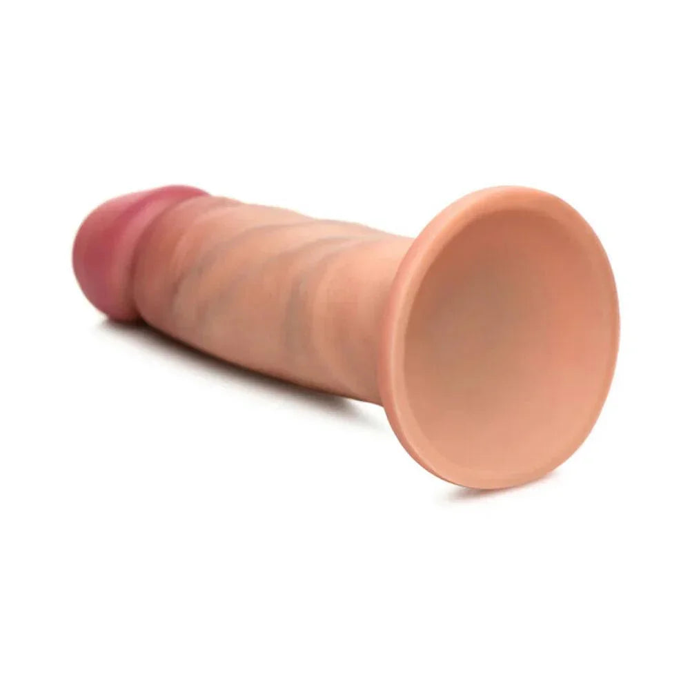 Curve Toys Jock Dual Density 6 in. Silicone Dildo with Suction Cup - Buy At Luxury Toy X - Free 3-Day Shipping