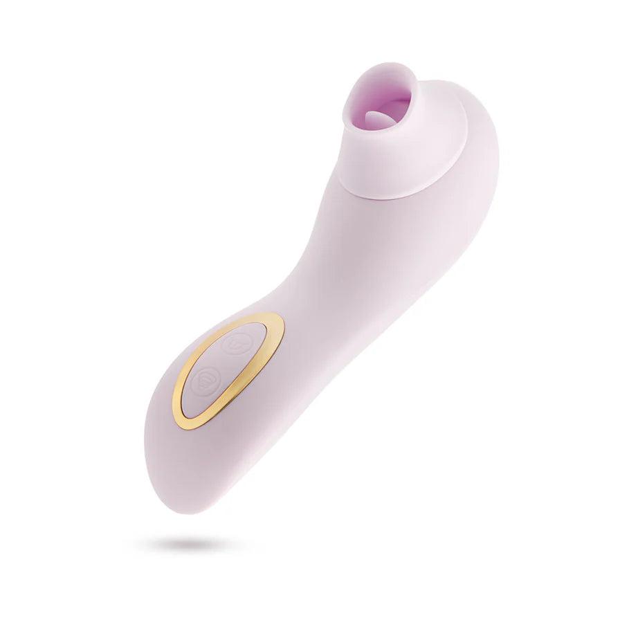 Delice Fleur Air Pulsing Vibrator Rechargeable Silicone Clitoral Vibrator - Buy At Luxury Toy X - Free 3-Day Shipping