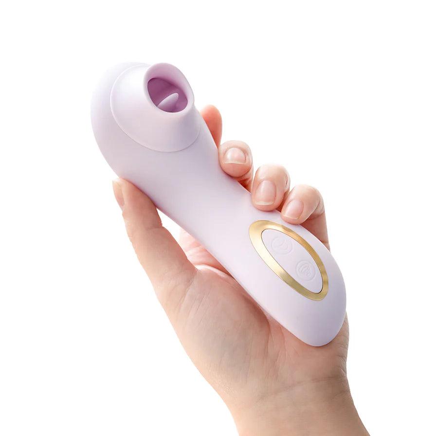 Delice Fleur Air Pulsing Vibrator Rechargeable Silicone Clitoral Vibrator - Buy At Luxury Toy X - Free 3-Day Shipping