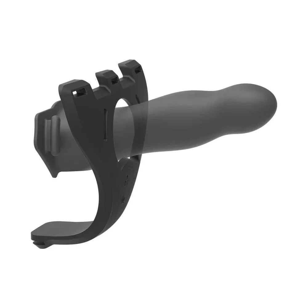 Doc Johnson Body Extensions Hollow Slim Dong Strap-On 2-Piece Set with Clitoral Vibrator - Buy At Luxury Toy X - Free 3-Day Shipping