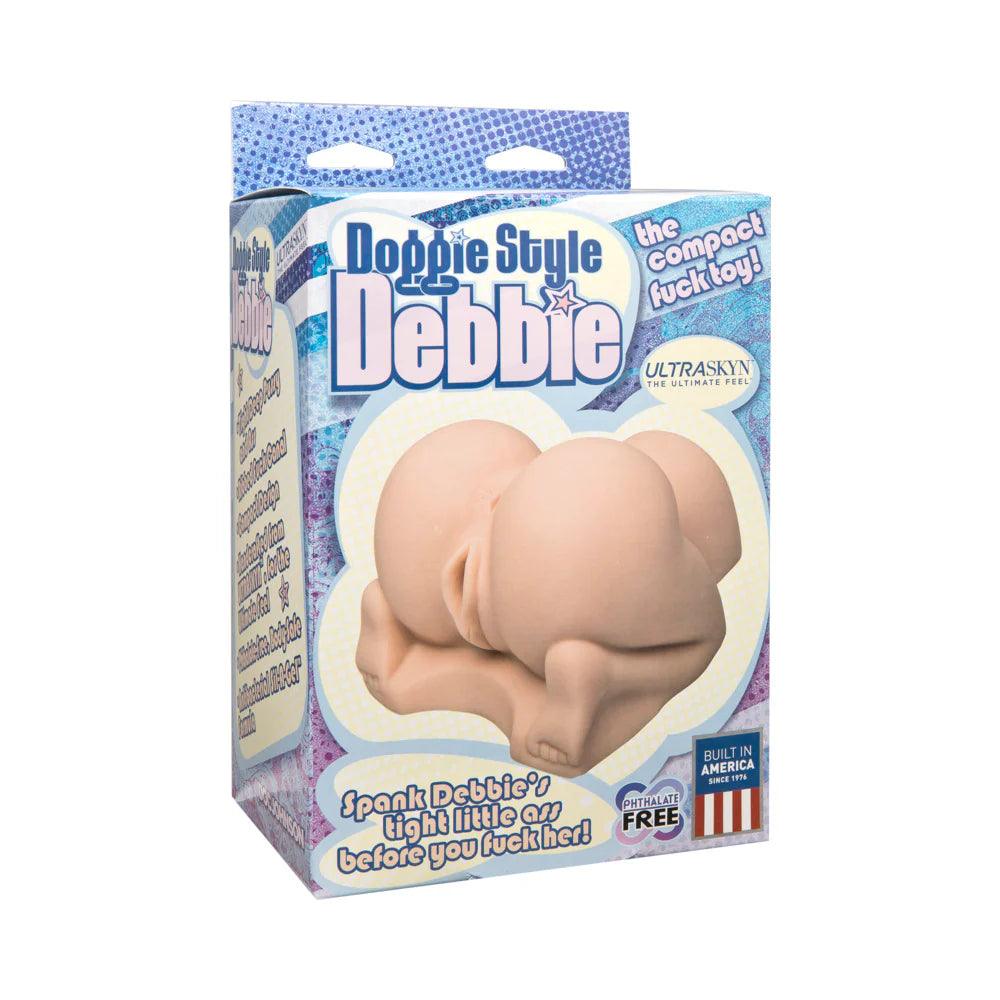 Doc Johnson Debbie and Sally Doggie Style Debbie Ultraskyn Masturbator - Buy At Luxury Toy X - Free 3-Day Shipping