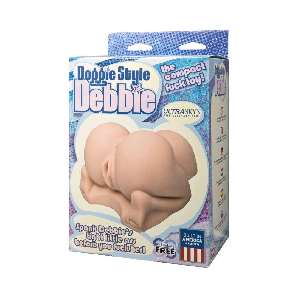 Doc Johnson Debbie and Sally Doggie Style Debbie Ultraskyn Masturbator - Buy At Luxury Toy X - Free 3-Day Shipping