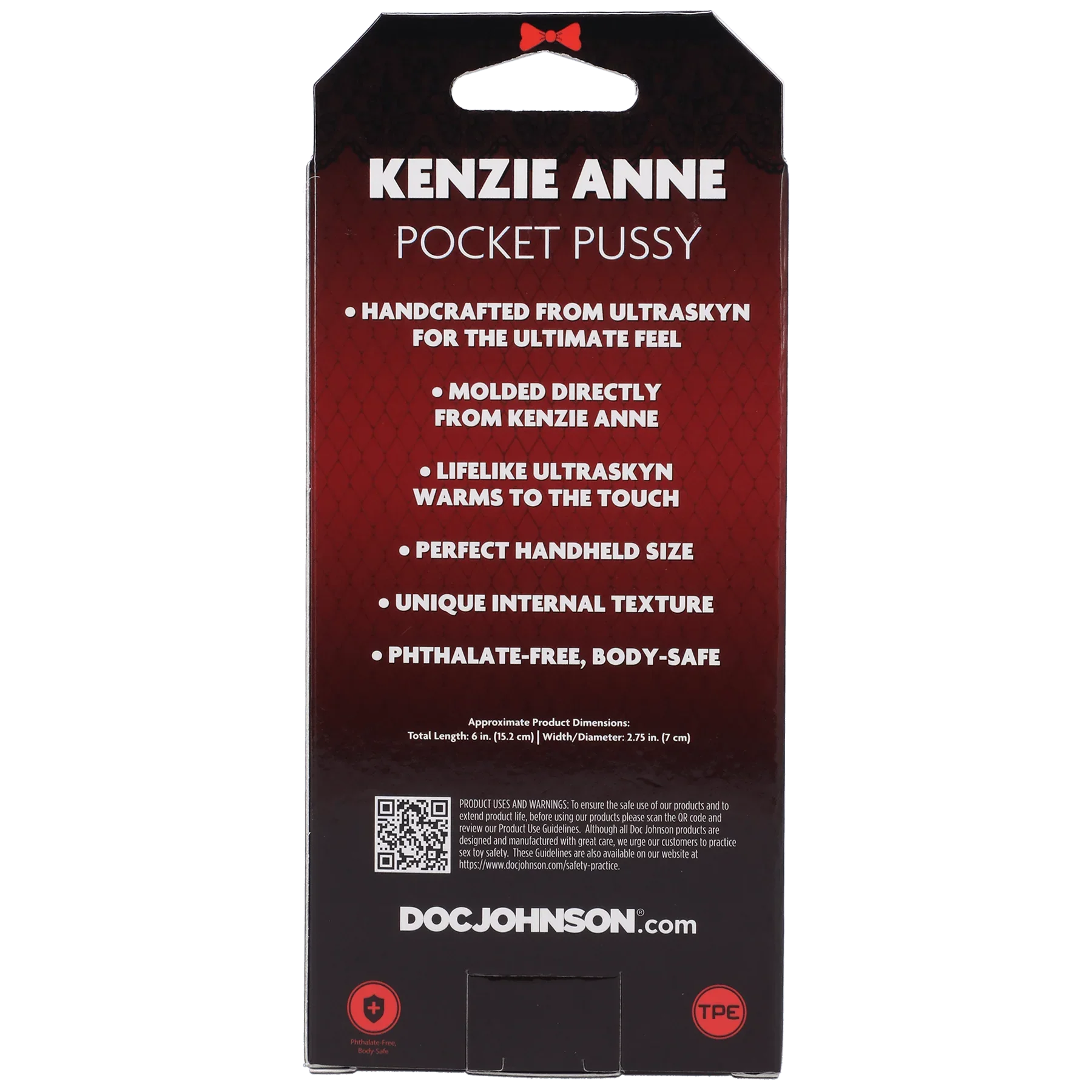 Doc Johnson ignature Strokers - Kenzie Anne - ULTRASKYN Pocket Pussy - Buy At Luxury Toy X - Free 3-Day Shipping