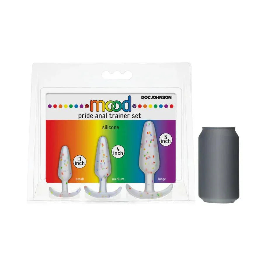 Doc Johnson Mood Pride Anal Training Set 3-Piece - Buy At Luxury Toy X - Free 3-Day Shipping