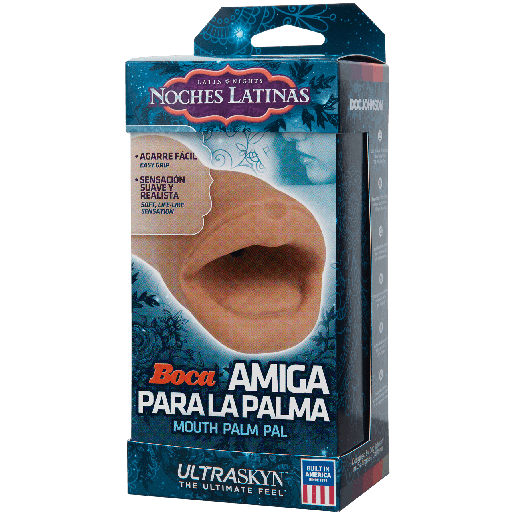 Doc Johnson Noches Latinas Boca Amiga Para La Palma Ultraskyn Masturbator - Mouth - Buy At Luxury Toy X - Free 3-Day Shipping