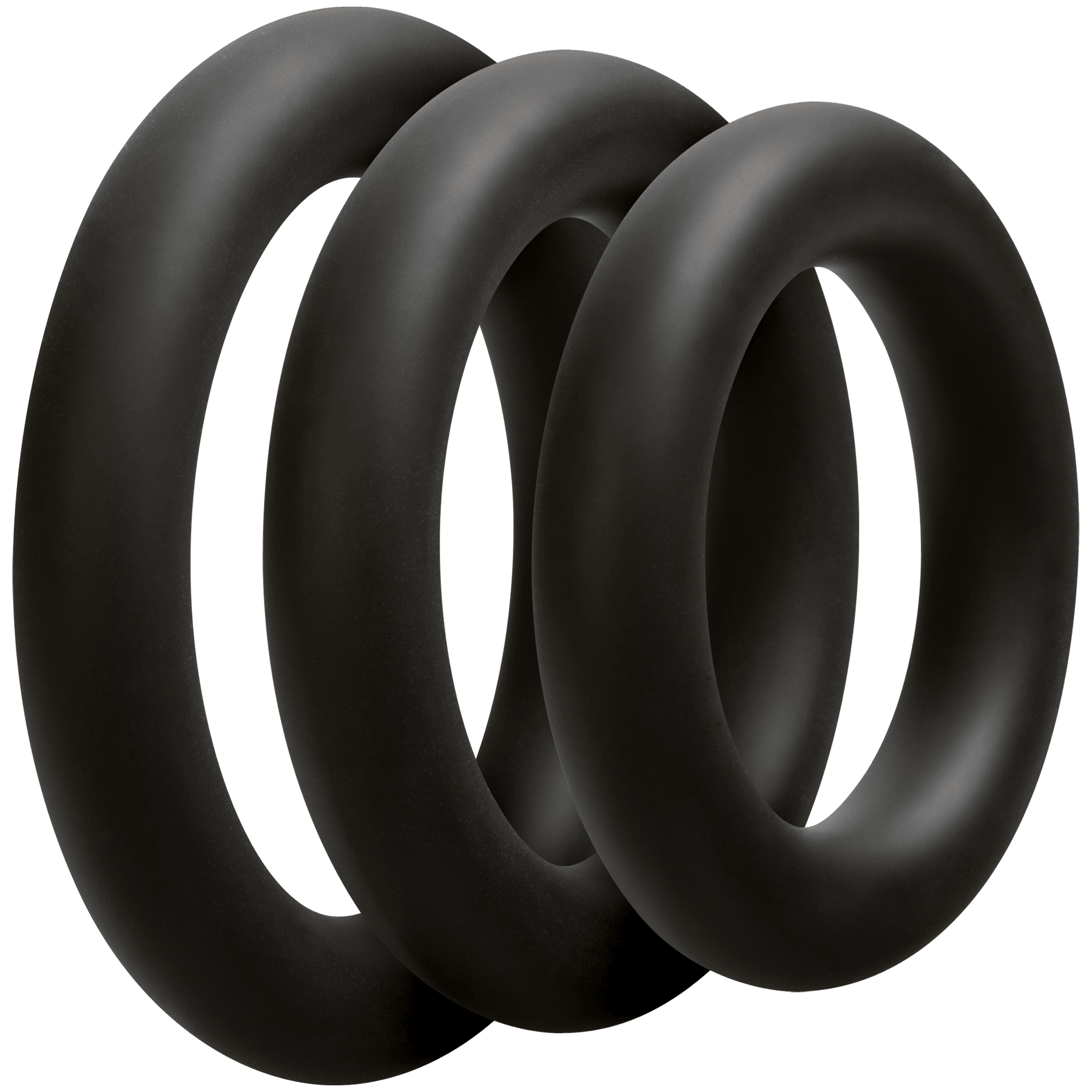 Doc Johnson OptiMALE 3 C-Ring Set Silicone Cock Ring Thick (3 piece kit) - Buy At Luxury Toy X - Free 3-Day Shipping
