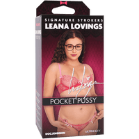 Doc Johnson Signature Strokers - Leana Lovings - ULTRASKYN Pocket Pussy