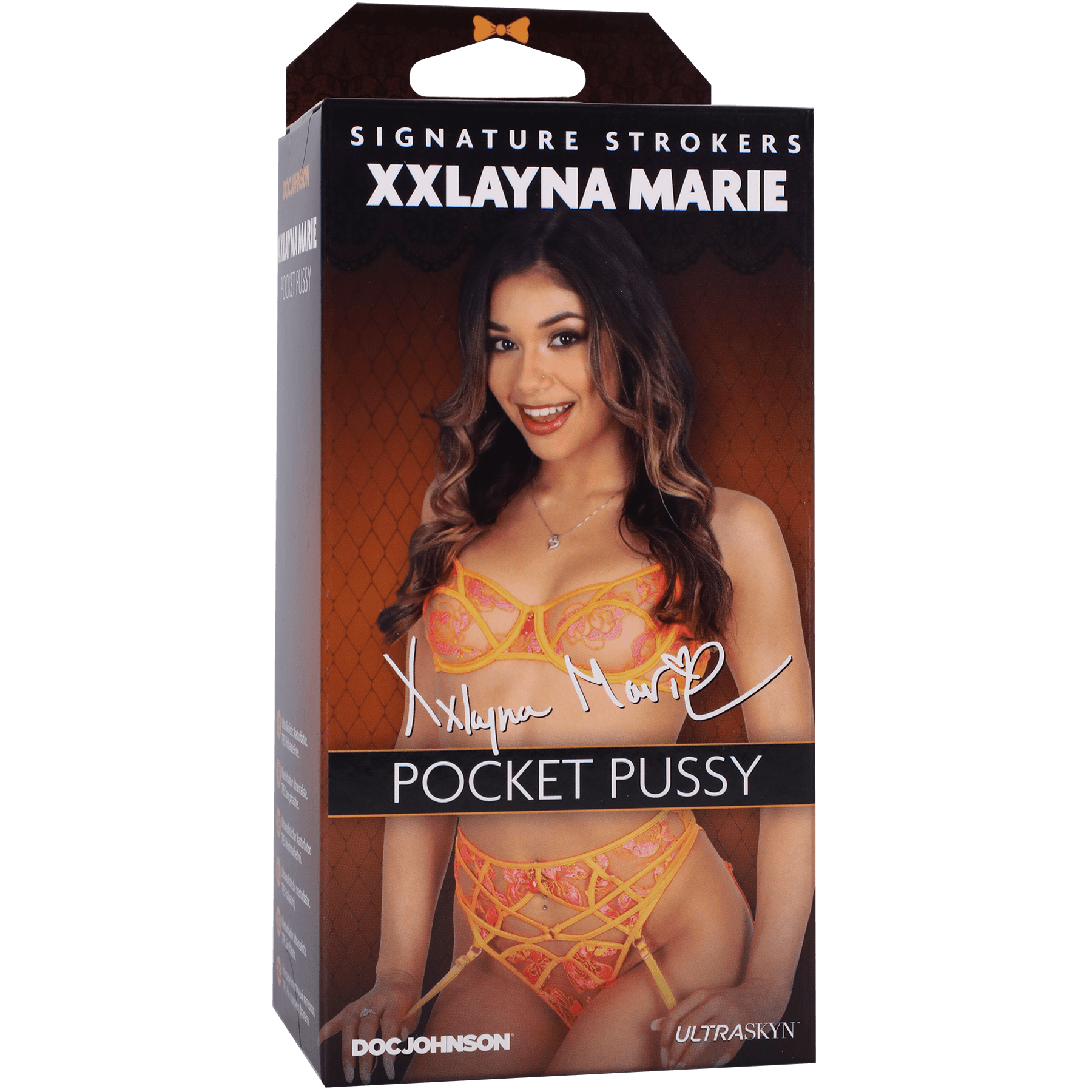 Doc Johnson Signature Strokers Xxlayna Marie ULTRASKYN Pocket Pussy - Buy At Luxury Toy X - Free 3-Day Shipping