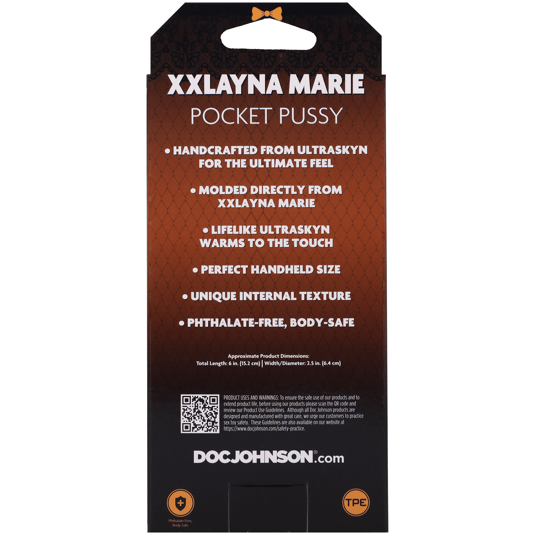 Doc Johnson Signature Strokers Xxlayna Marie ULTRASKYN Pocket Pussy - Buy At Luxury Toy X - Free 3-Day Shipping