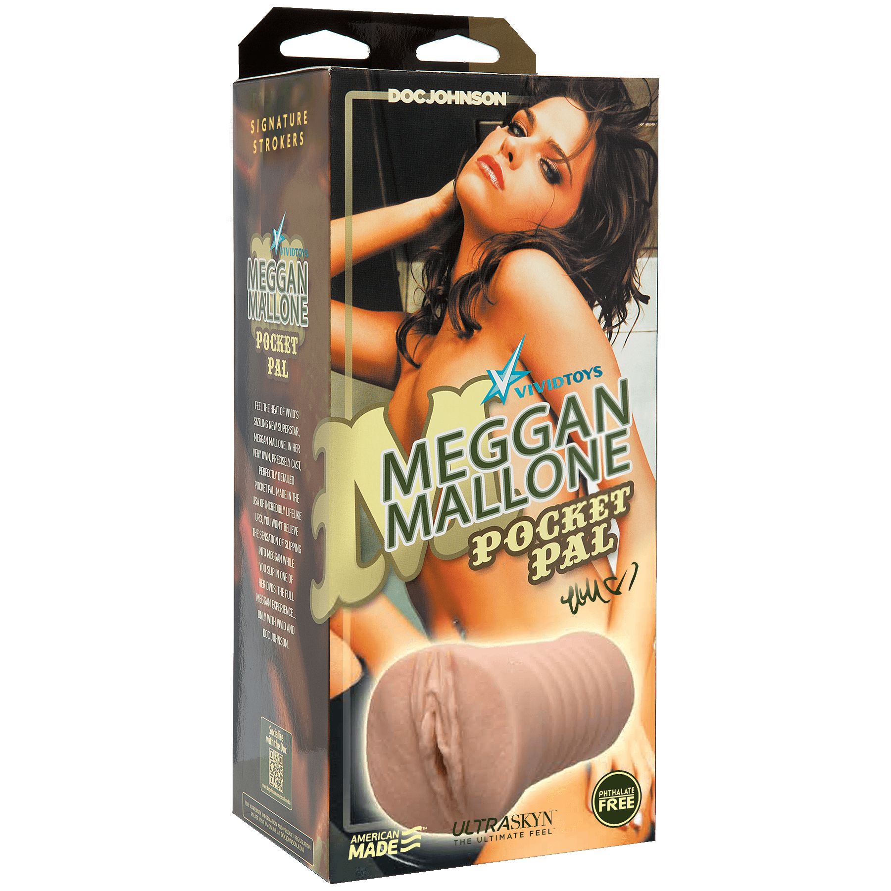 Doc Johnson Vivid Girl Meggan Mallone Ultraskyn Pocket Masturbator - Pussy - Buy At Luxury Toy X - Free 3-Day Shipping