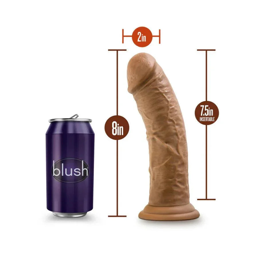 Dr. Skin Silver Collection Dildo with Suction Cup 8in - Buy At Luxury Toy X - Free 3-Day Shipping