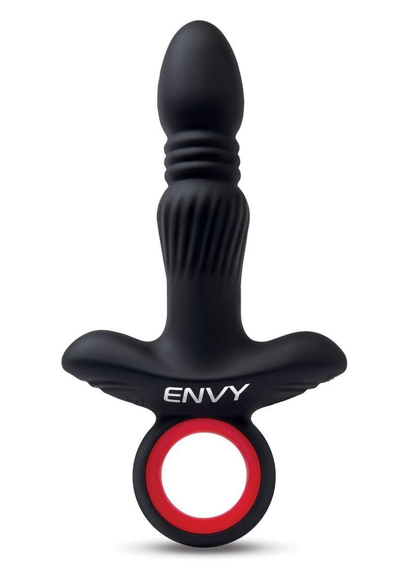 Envy Vibrating Silicone Rechargeable Thrusting Assifier - Buy At Luxury Toy X - Free 3-Day Shipping