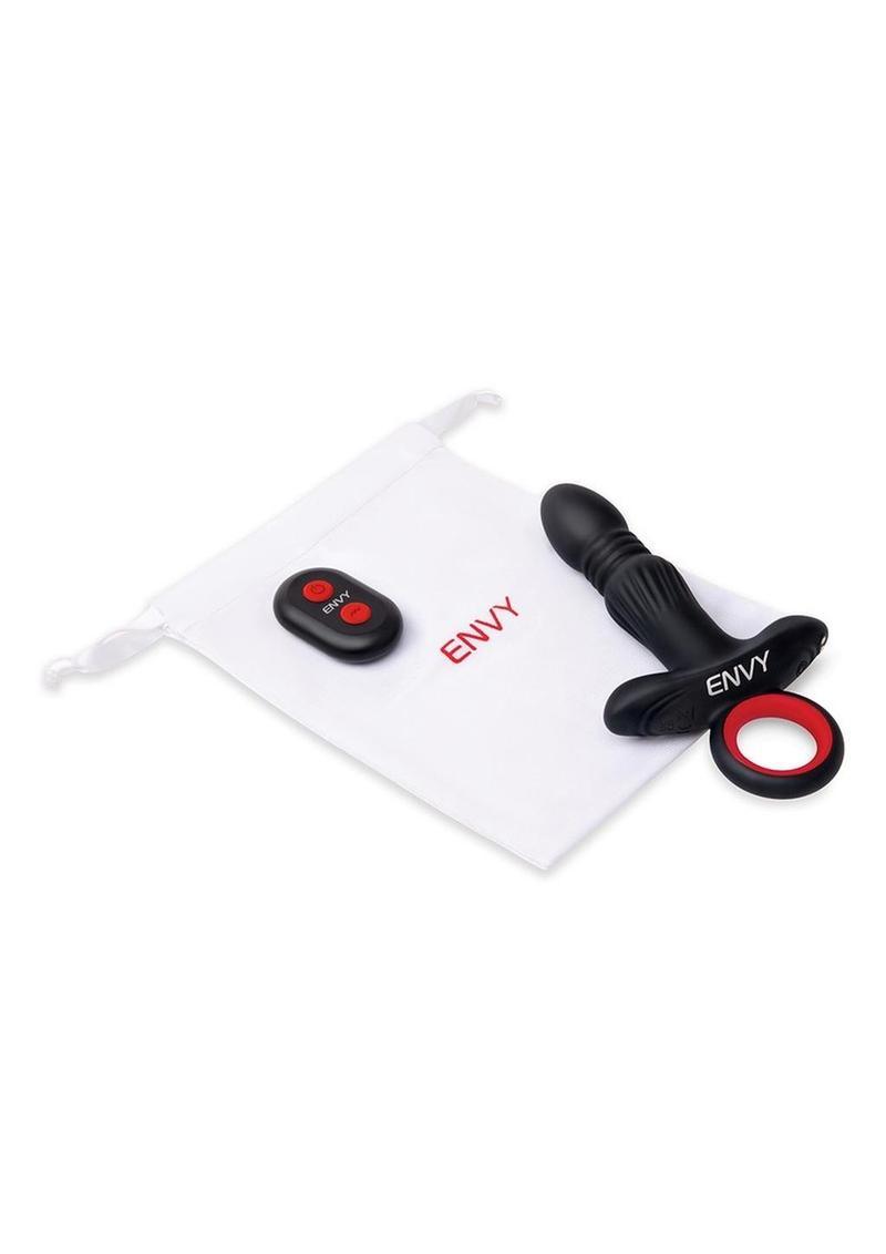 Envy Vibrating Silicone Rechargeable Thrusting Assifier - Buy At Luxury Toy X - Free 3-Day Shipping