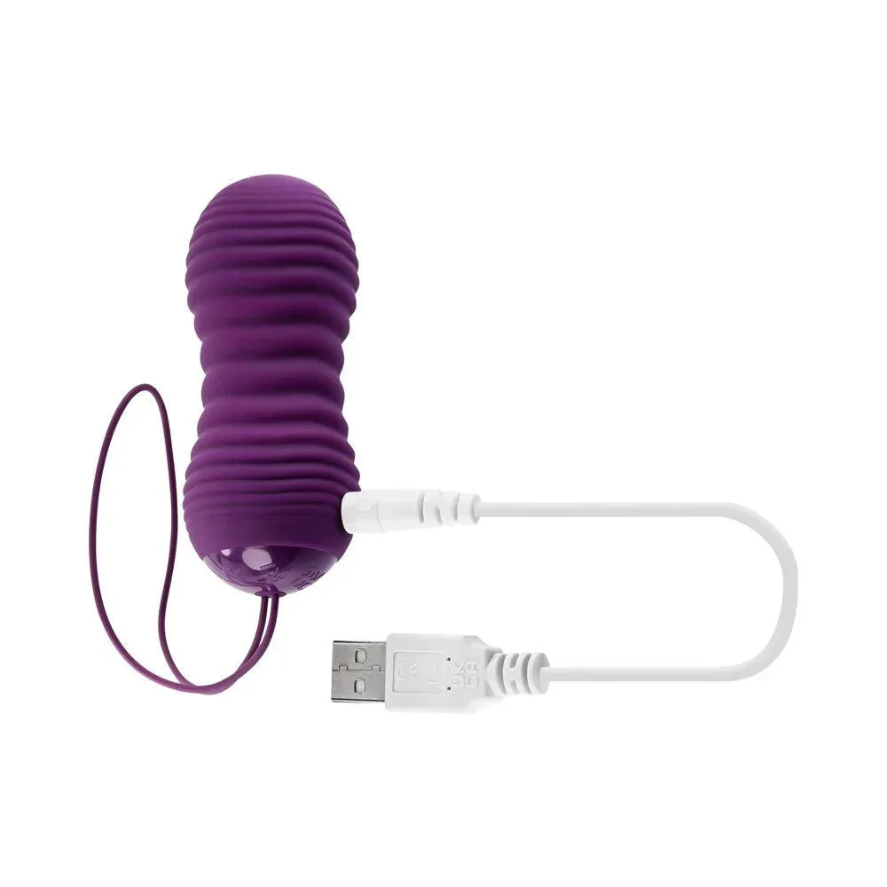 Evolved Eager Egg Rechargeable Remote-Controlled Thrusting Silicone Vibrator - Buy At Luxury Toy X - Free 3-Day Shipping