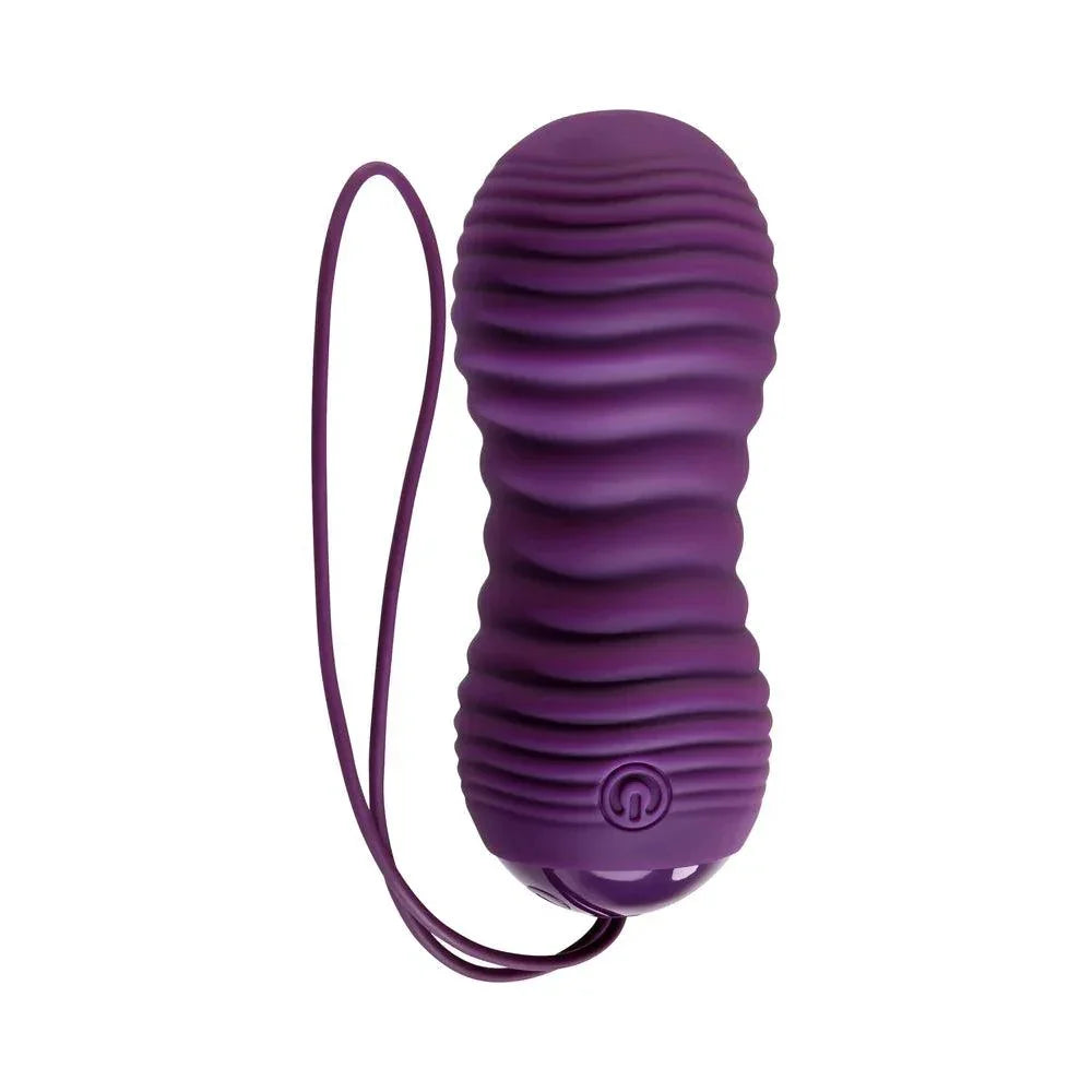 Evolved Eager Egg Rechargeable Remote-Controlled Thrusting Silicone Vibrator - Buy At Luxury Toy X - Free 3-Day Shipping