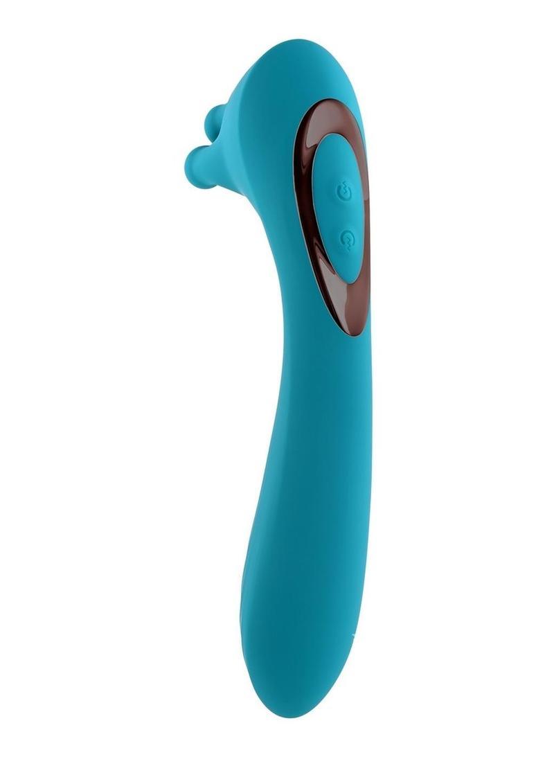 Evolved Heads or Tails Rechargeable Silicone Vibrator - Buy At Luxury Toy X - Free 3-Day Shipping