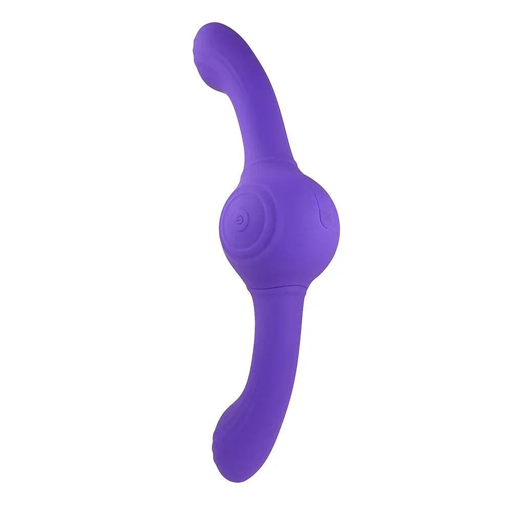 Evolved Our Gyro Vibe Rechargeable Dual Ended Gyrating Silicone Vibrator - Buy At Luxury Toy X - Free 3-Day Shipping