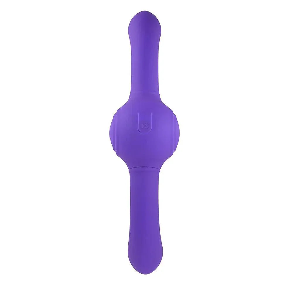 Evolved Our Gyro Vibe Rechargeable Dual Ended Gyrating Silicone Vibrator - Buy At Luxury Toy X - Free 3-Day Shipping