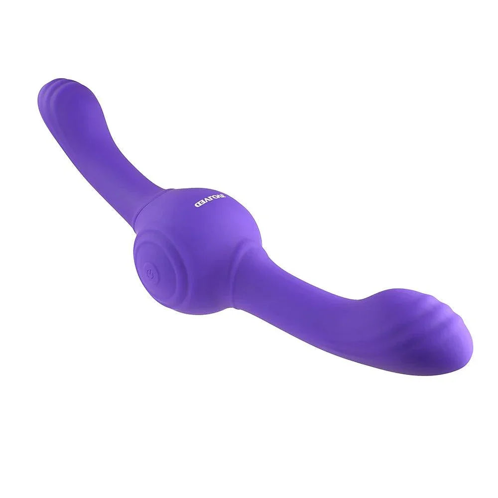 Evolved Our Gyro Vibe Rechargeable Dual Ended Gyrating Silicone Vibrator - Buy At Luxury Toy X - Free 3-Day Shipping