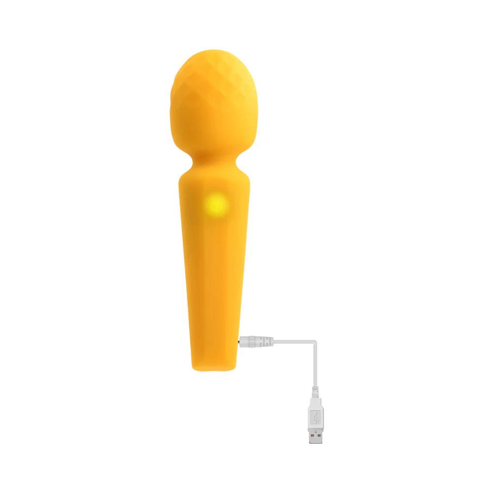 Evolved Sunshine Rechargeable Silicone Wand Vibrator - Buy At Luxury Toy X - Free 3-Day Shipping
