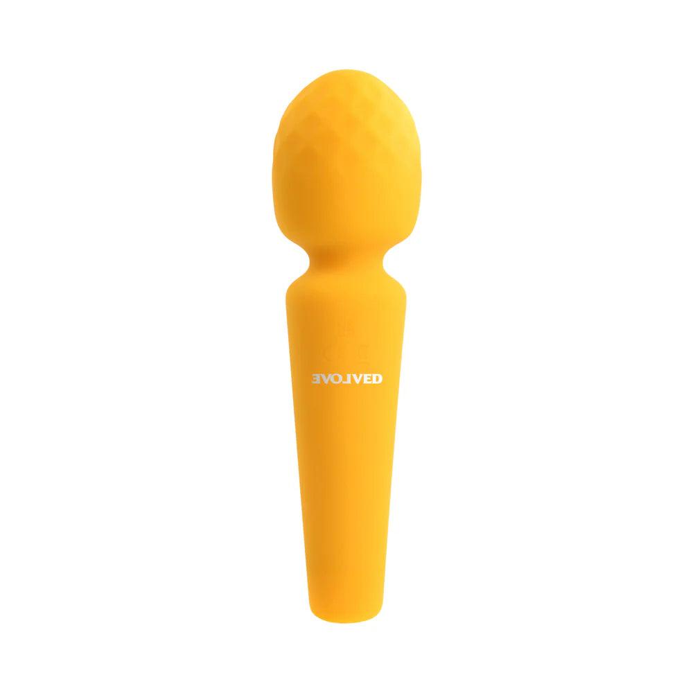 Evolved Sunshine Rechargeable Silicone Wand Vibrator - Buy At Luxury Toy X - Free 3-Day Shipping