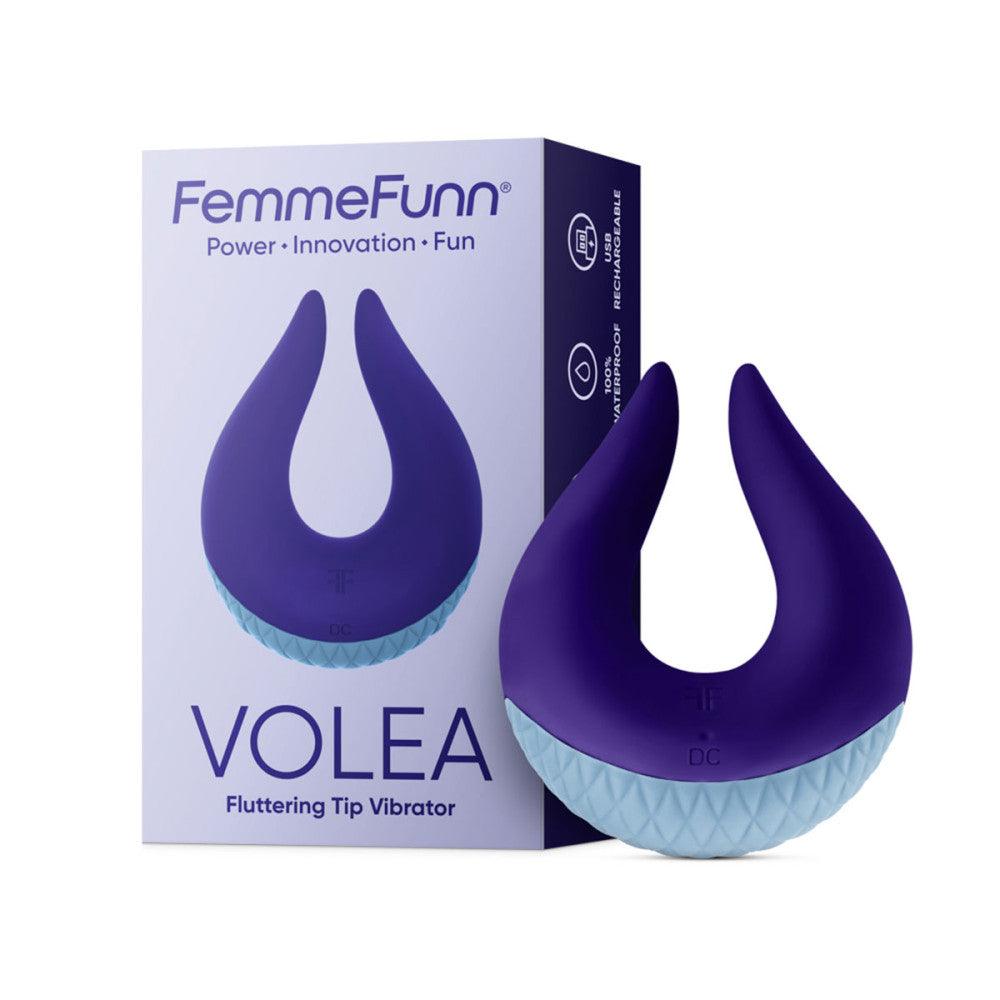 FemmeFunn Volea Rechargeable Silicone Fluttering Tip Vibrator - Buy At Luxury Toy X - Free 3-Day Shipping
