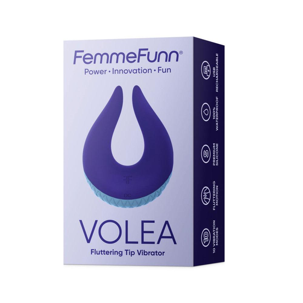 FemmeFunn Volea Rechargeable Silicone Fluttering Tip Vibrator - Buy At Luxury Toy X - Free 3-Day Shipping