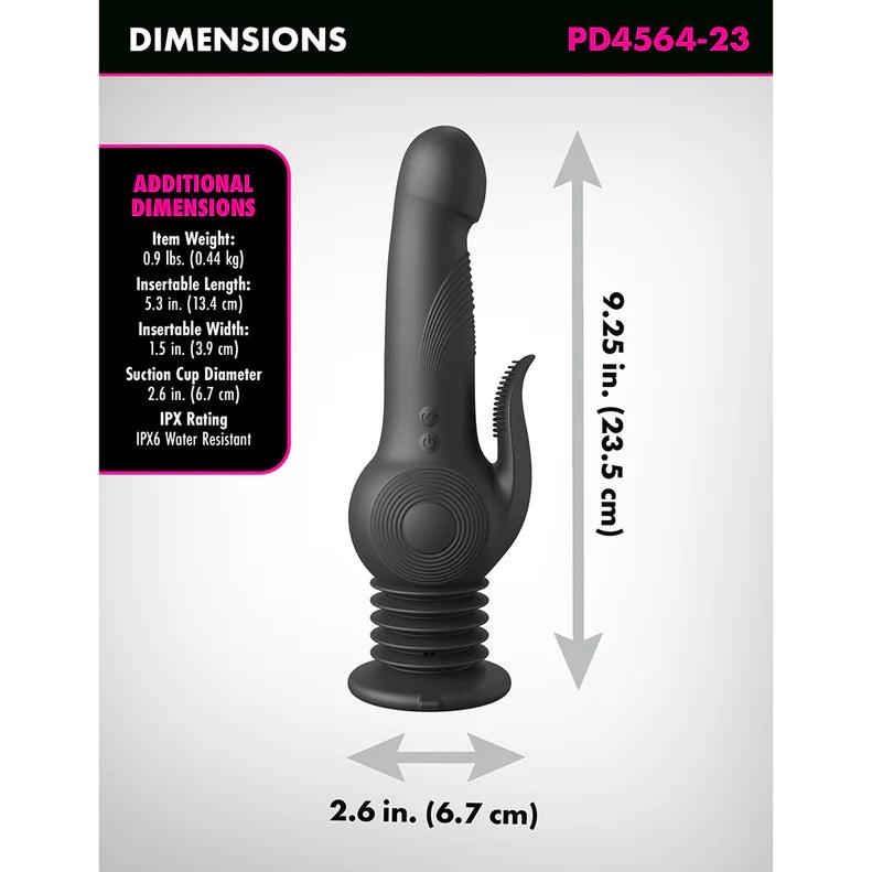 Fetish Fantasy Series Pogo Thruster Rechargeable Silicone Rabbit Vibrator - Buy At Luxury Toy X - Free 3-Day Shipping