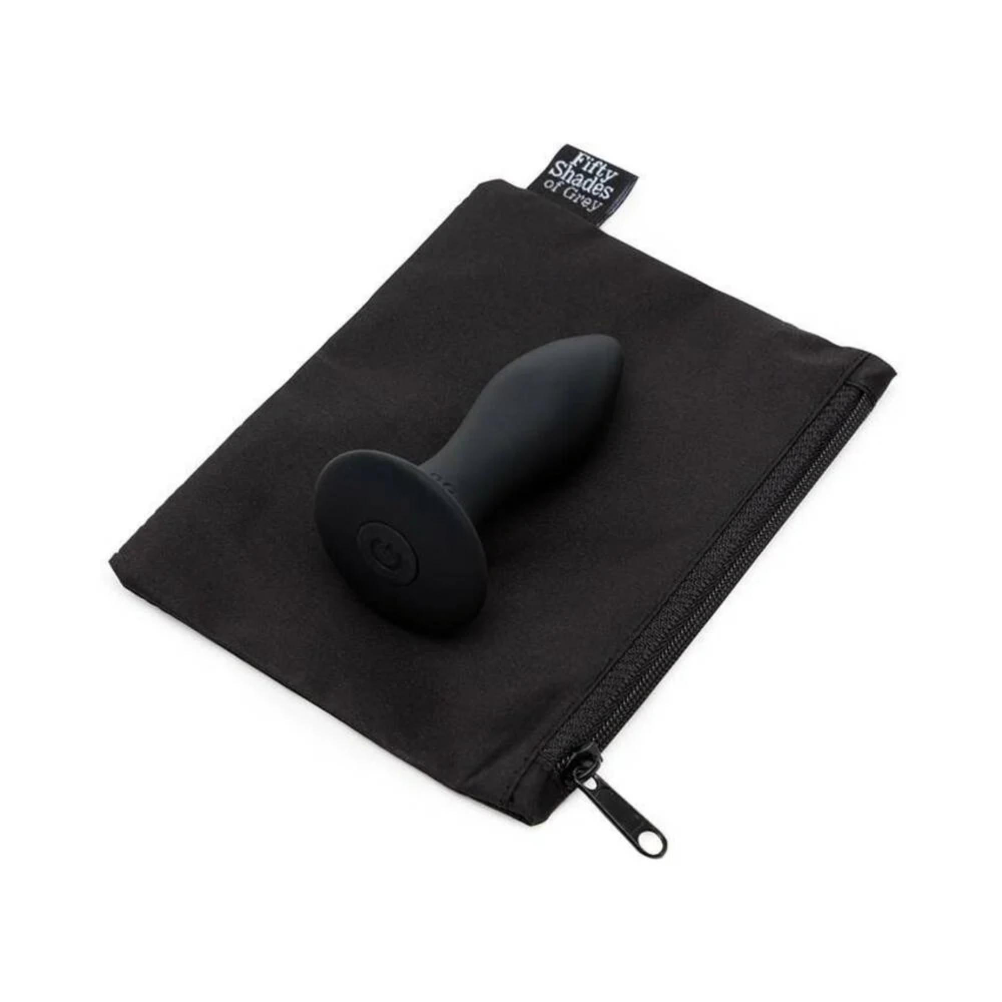 Fifty Shades of Grey Sensation Rechargeable Silicone Vibrating Butt Plug - Buy At Luxury Toy X - Free 3-Day Shipping