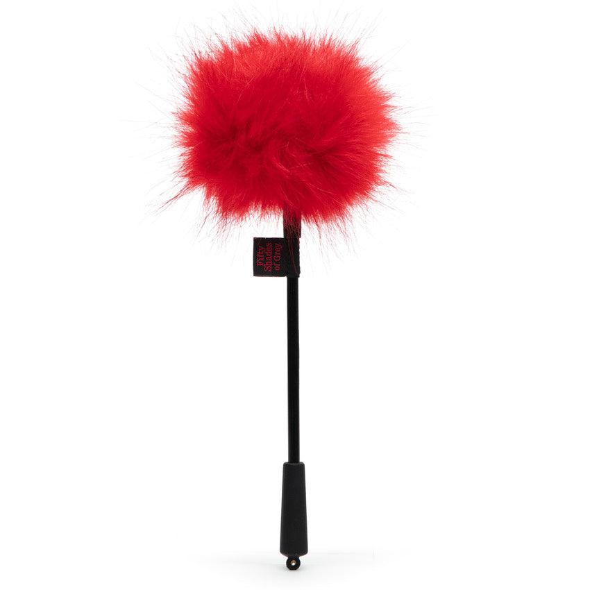 Fifty Shades of Grey Sweet Anticipation Faux Feather Feather Tickler Red - Buy At Luxury Toy X - Free 3-Day Shipping