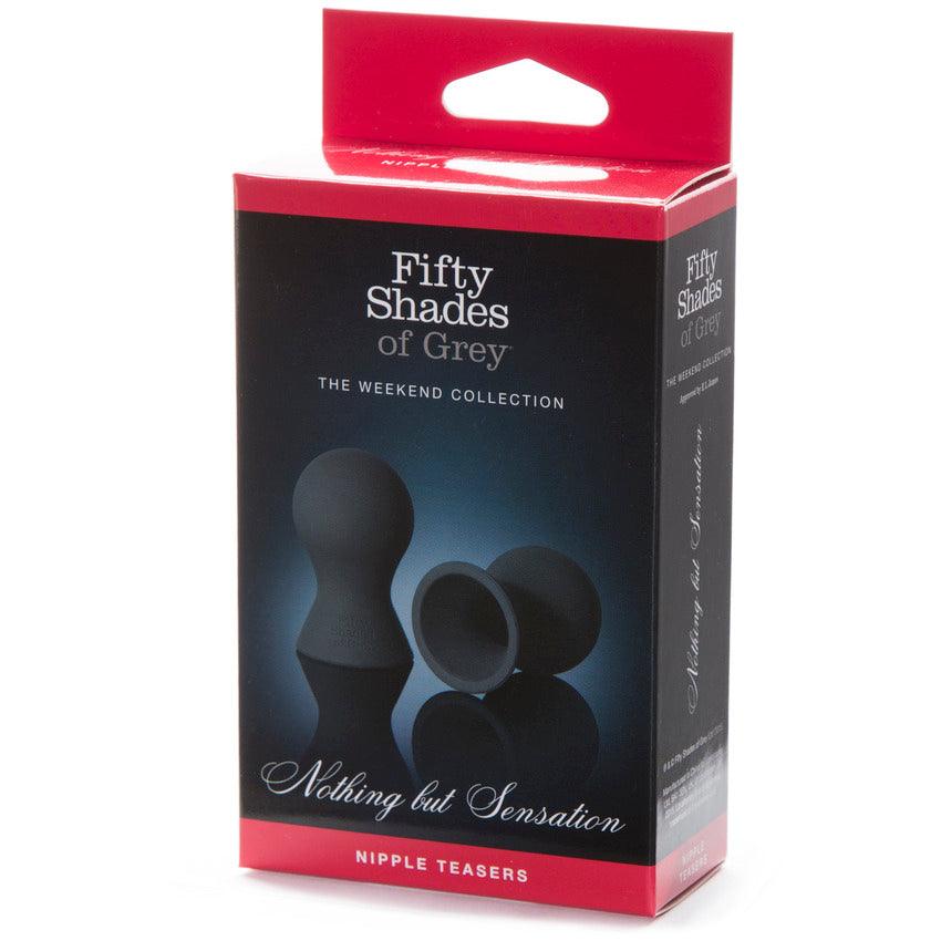 Fifty Shades of Grey Weekend Collection Nothing But Sensation Silicone Nipple Teasers - Buy At Luxury Toy X - Free 3-Day Shipping