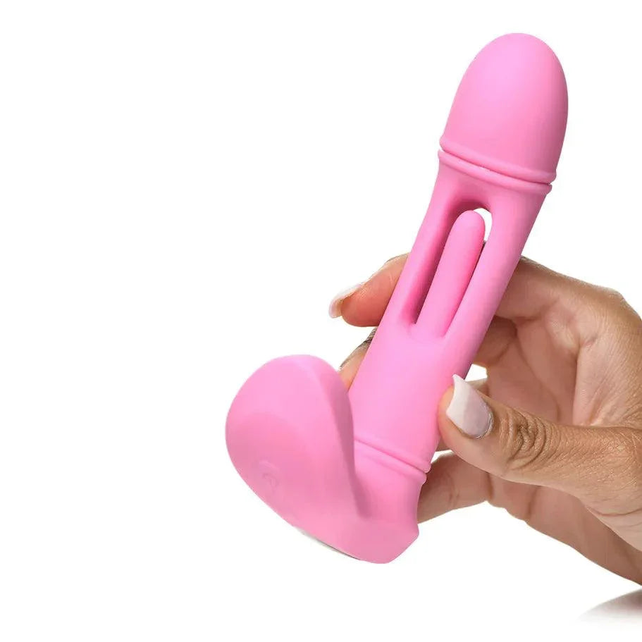 Flickers G-Flick Flicking G-Spot Rechargeable Silicone Vibrator with Remote - Buy At Luxury Toy X - Free 3-Day Shipping