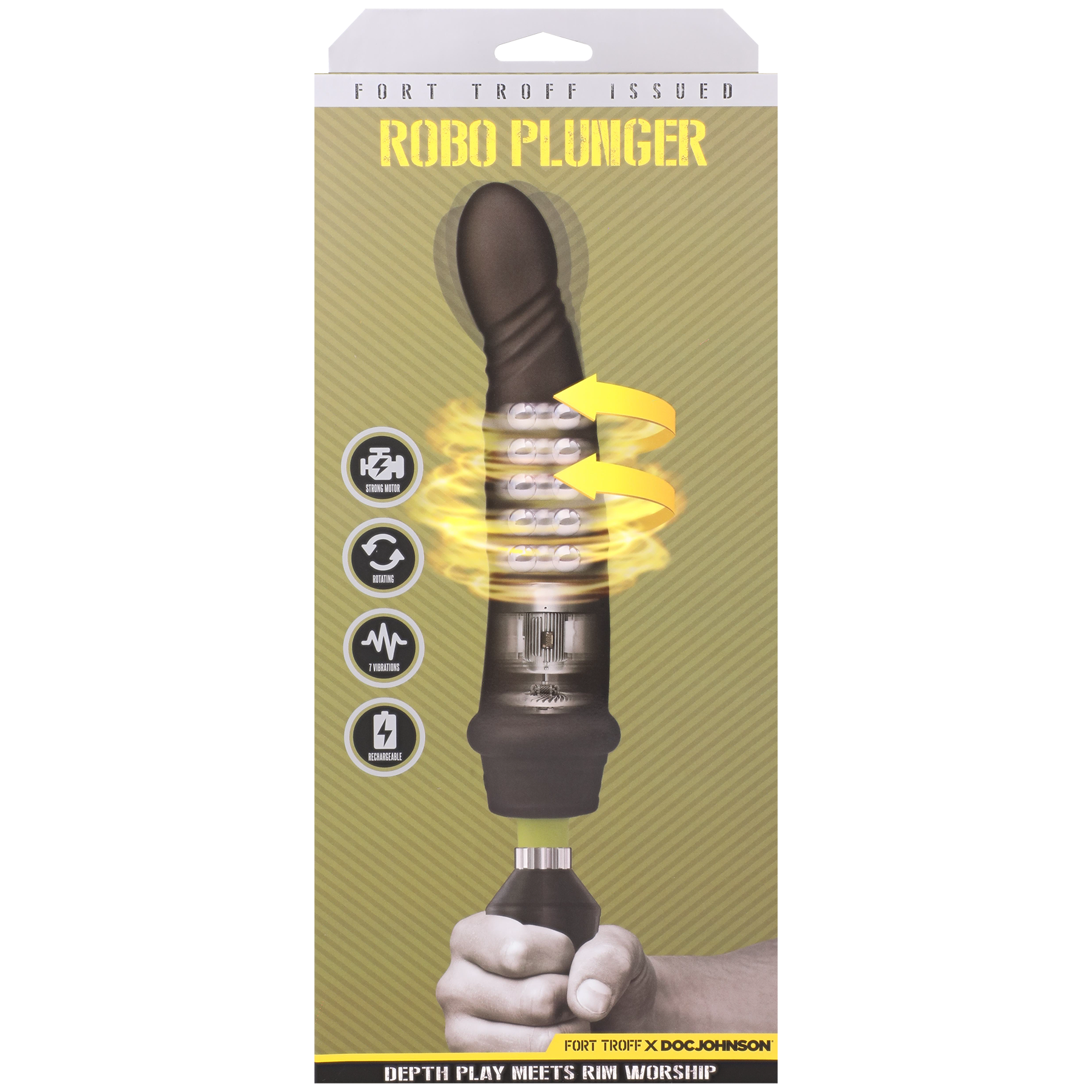 Fort Troff Robo Plunger - Packaged Image (Front Facing)