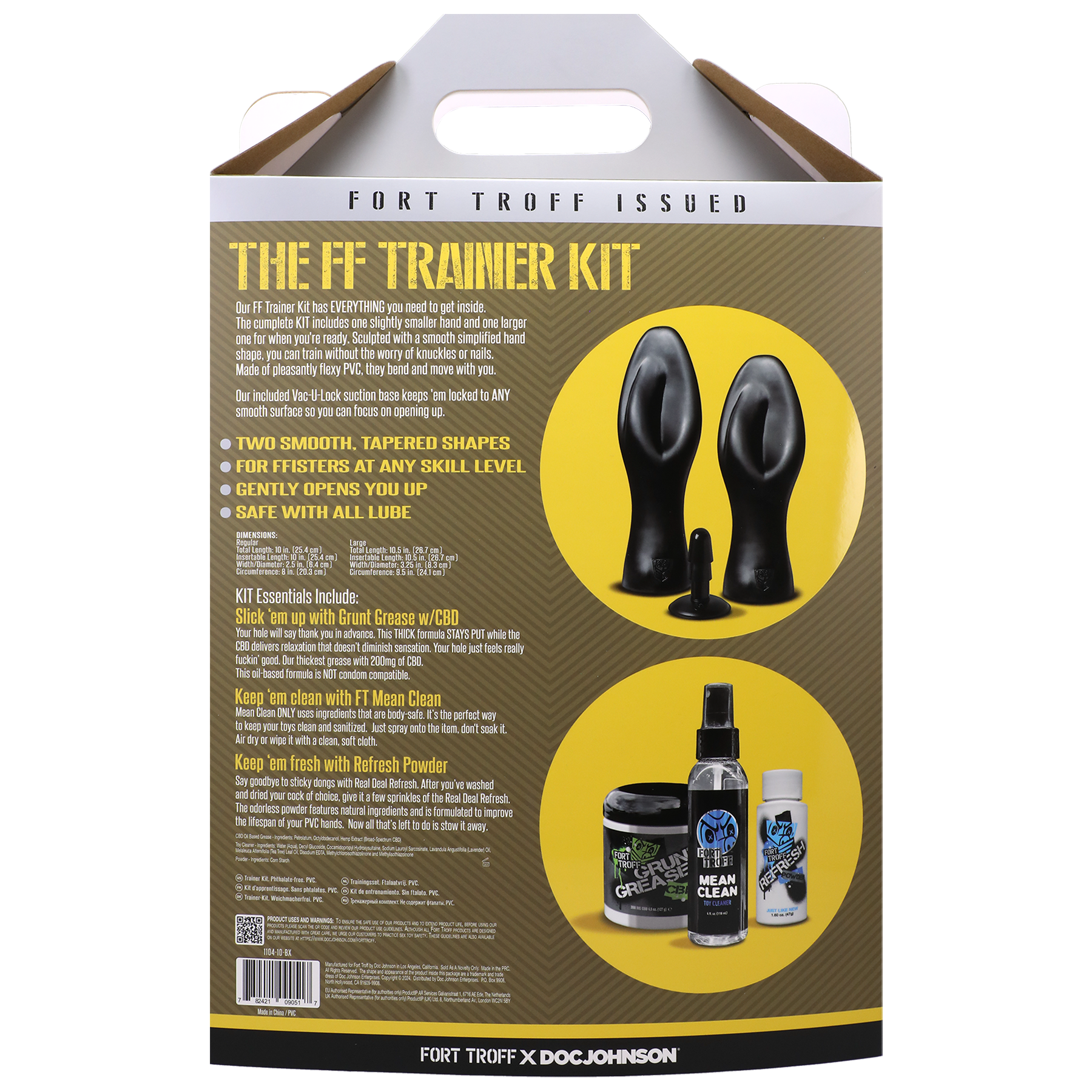 Fort Troff FF Trainer Kit - Packaged Image (Rear Facing)