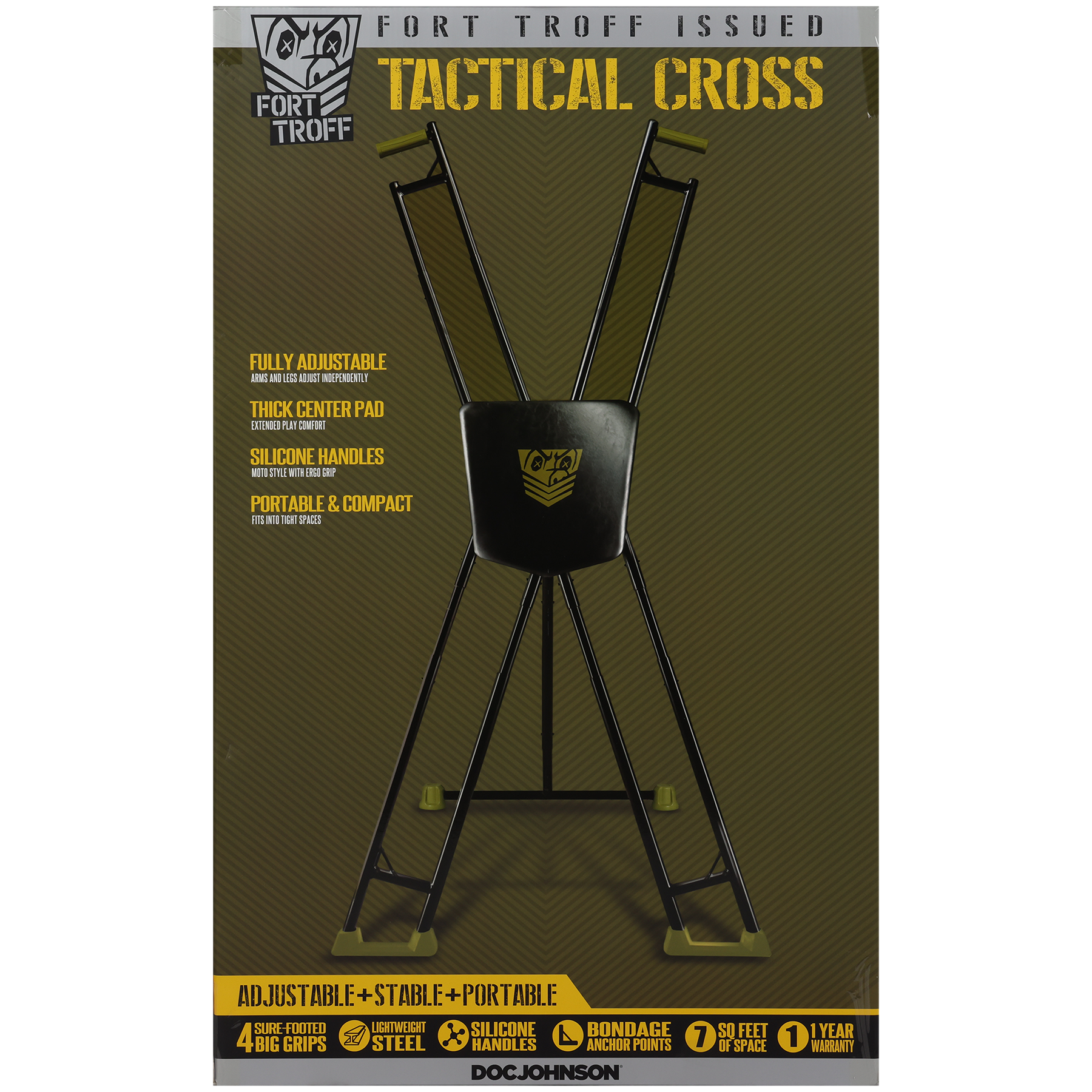Fort Troff Tactical Cross - Packaged Image (Front Facing)