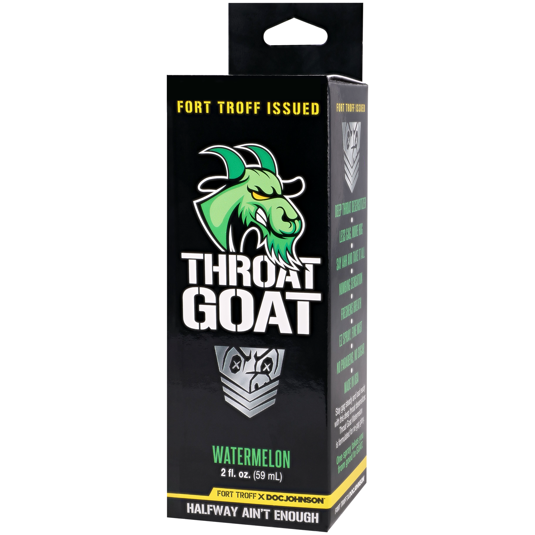 Fort Troff Throat Goat - Watermelon - 2 fl. oz. - Additional Packaging Images 1