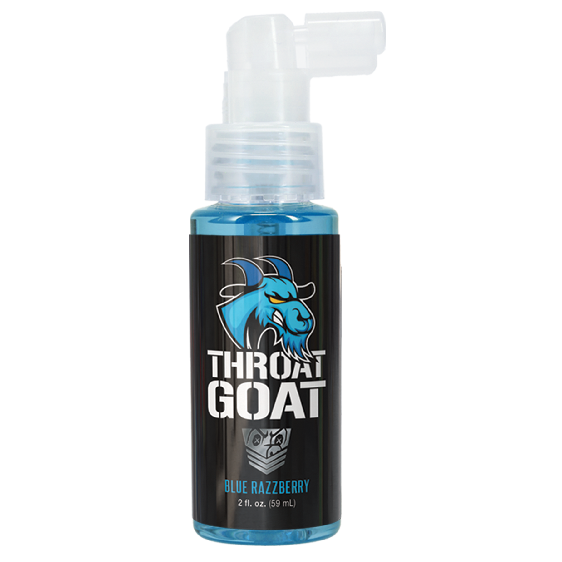 Fort Troff Throat Goat Blue Razzberry throat spray
