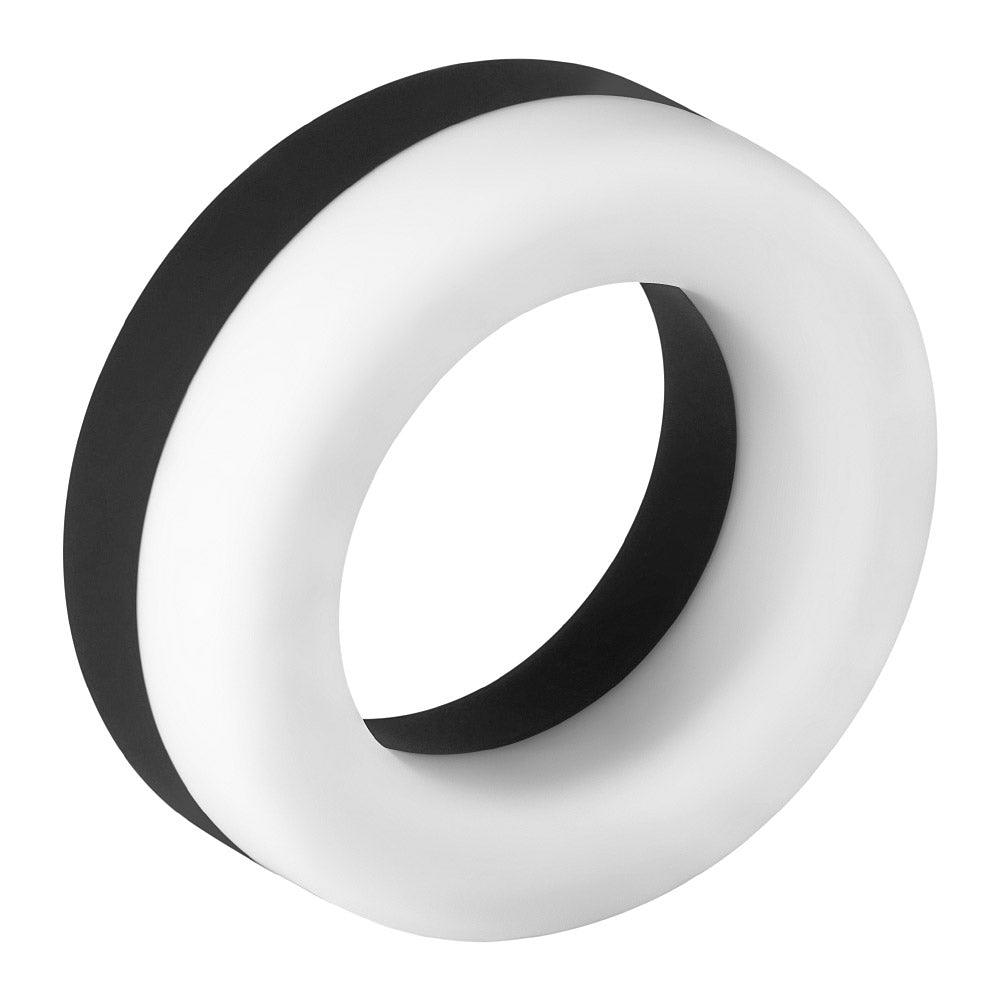 Forto F-19 Liquid Silicone 2-Tone Cockring - Buy At Luxury Toy X - Free 3-Day Shipping