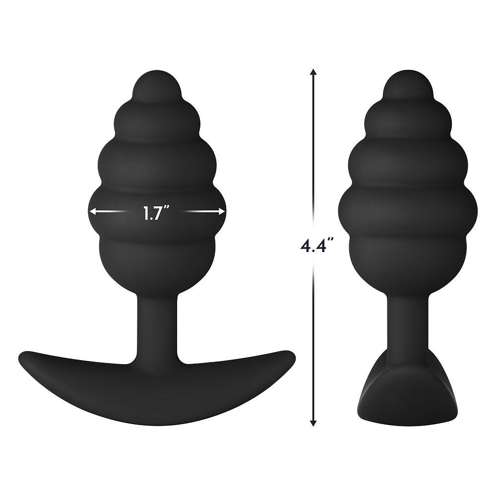 Forto F-83 Spiral Silicone Anal Plug - Buy At Luxury Toy X - Free 3-Day Shipping