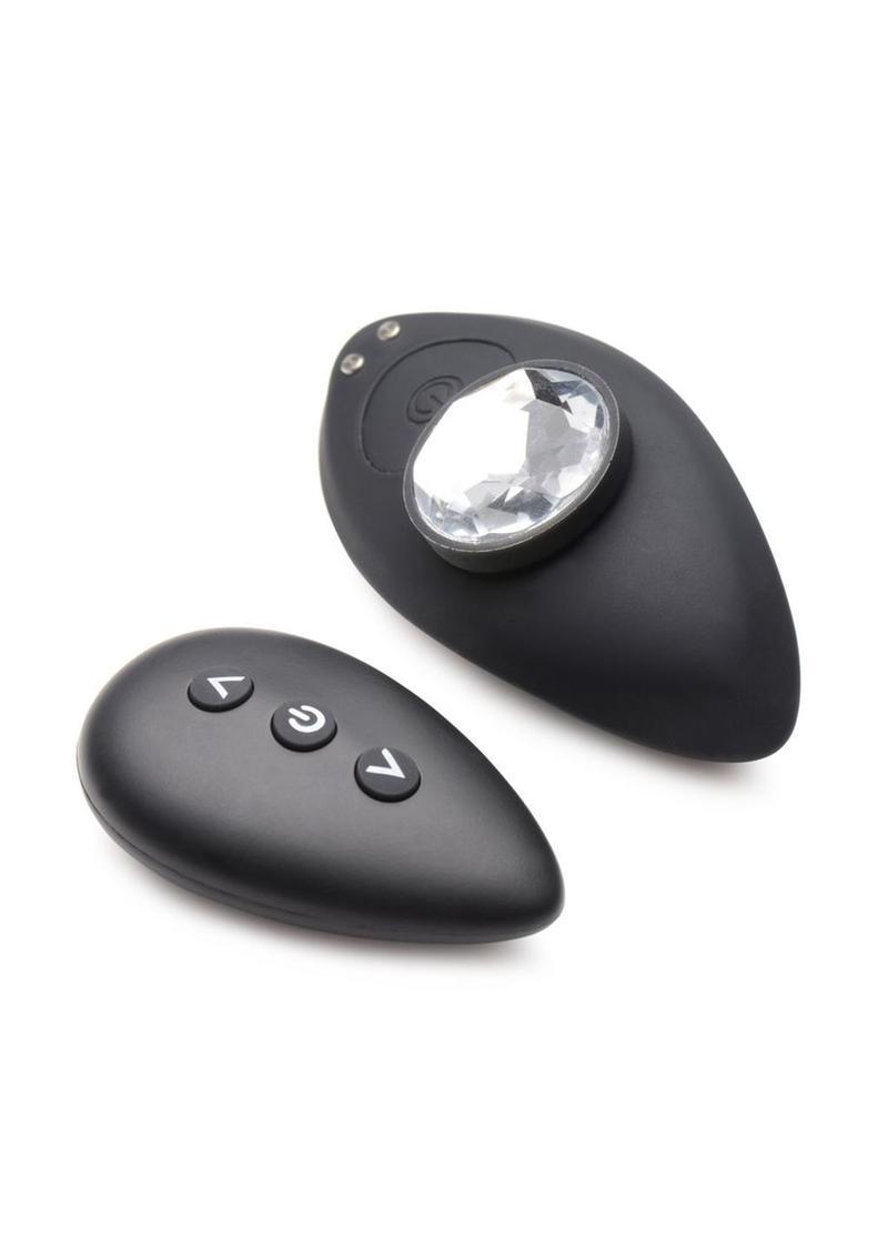 Frisky Naughty Knickers Bling Edition Silicone Panty Vibe with Remote Control - Buy At Luxury Toy X - Free 3-Day Shipping