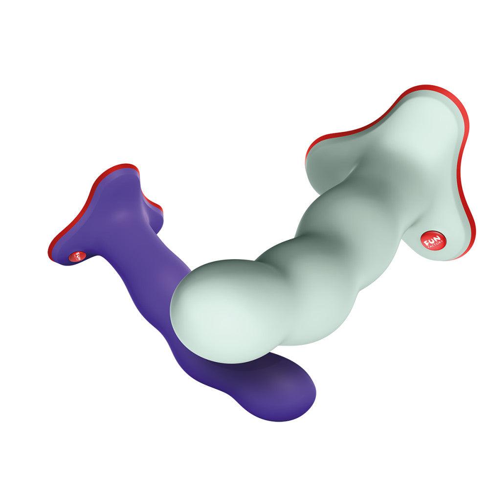 Fun Factory Bouncer Silicone Rumbling Dildo with Weighted Balls - Buy At Luxury Toy X - Free 3-Day Shipping