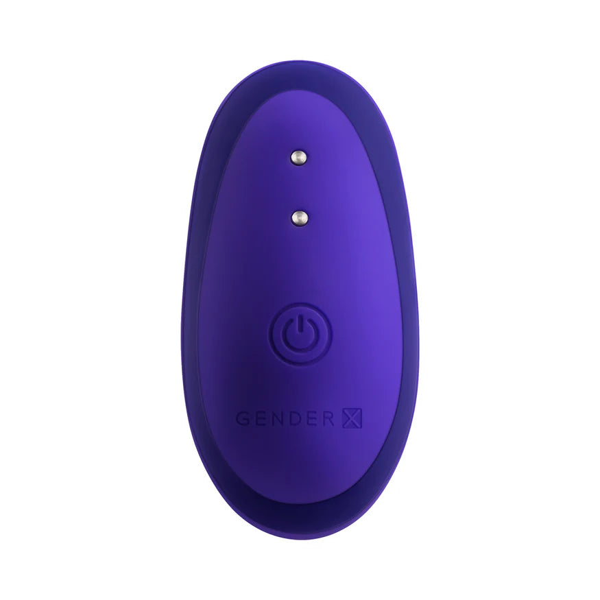 Gender X Anybody's Plug Rechargeable Silicone Vibrating Butt Plug - Buy At Luxury Toy X - Free 3-Day Shipping